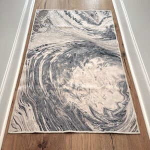 Ruggable 3 x 5 Malaspina Dusk Blue Rug